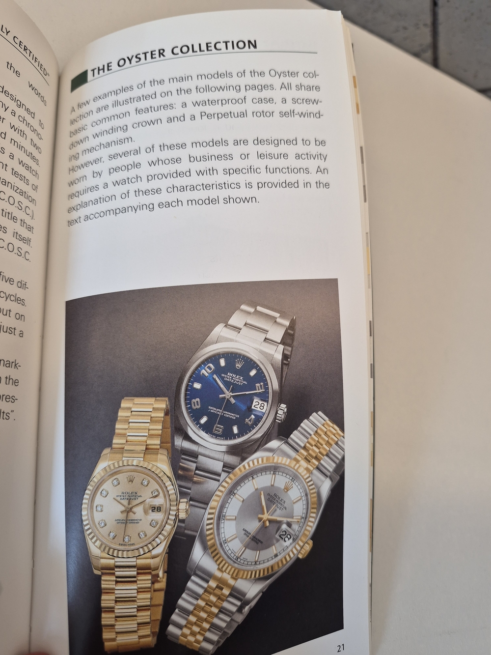 Rolex 45 Page Color Illustrations And Facts/history of ROLEX Styles. - Picture 3 of 5